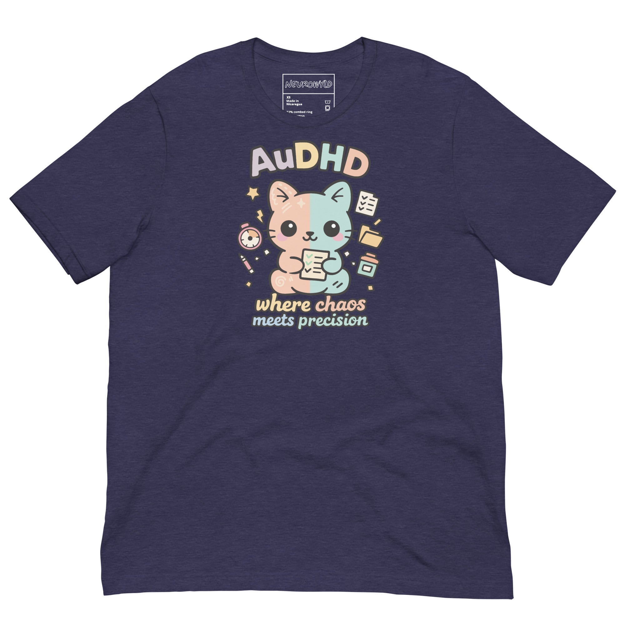 AuDHD Autistic and ADHD Pride T-Shirt - Neurowyld